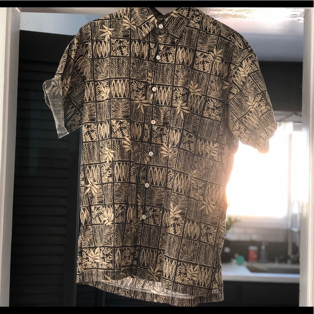 Tori Richard aloha shirt button up Hawaiian summer